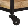 vidaXL Kitchen Trolley 60x40x80 cm Solid Rough Wood Mango