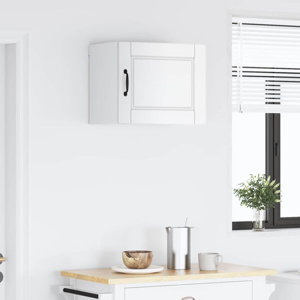 vidaXL Kitchen Cabinet with Shelf High Gloss White 50 x 31 x 40 cm