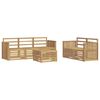 vidaXL Sofa Sets Solid Acacia Wood