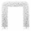 vidaXL Christmas Tree Arch White 240 cm