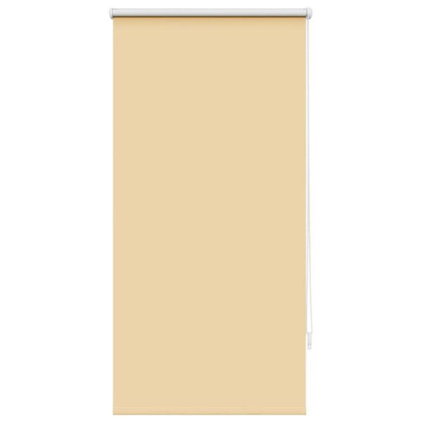 vidaXL Roller Blind Blackout 64.4x120 cm Fabric Width 60 cm Beige