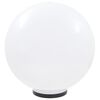 vidaXL LED Bowl Lamps 2 pcs Spherical 50 cm PMMA