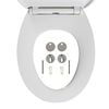 Tiger Toilet Seat "Blade" White