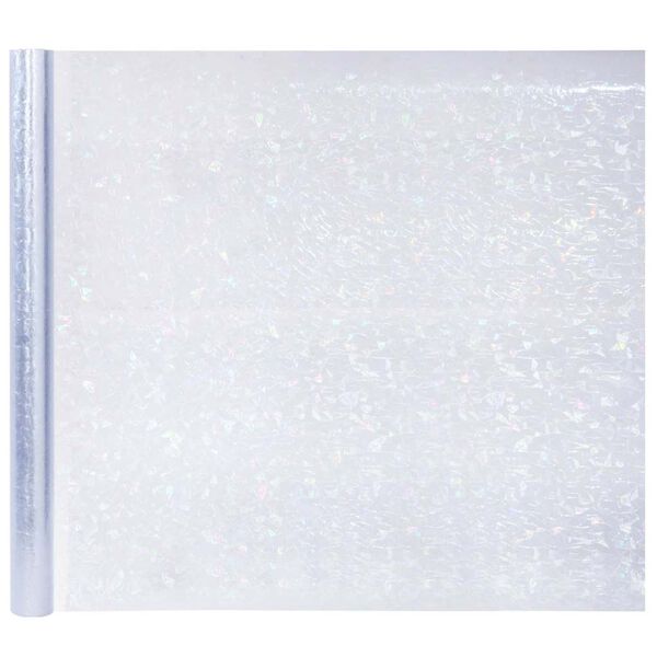 vidaXL Window Films 3 pcs Frosted 3D Rainbow Pattern PVC