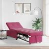 vidaXL Sofa Bed Wine Red 194 x 67 x 82 cm Velvet