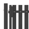 vidaXL Garden Fence Gate Steel 400x75 cm Anthracite