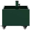 vidaXL Parasol Base Manual Green 45 x 45 x 45 cm Steel