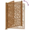 vidaXL Garden Gate 100x150 cm Weathering Steel Trace Design