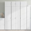 vidaXL Storage Cabinet White 70x42.5x225 cm Engineered Wood