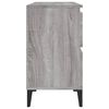 vidaXL Sink Cabinet Grey Sonoma 80x33x60 cm Engineered Wood