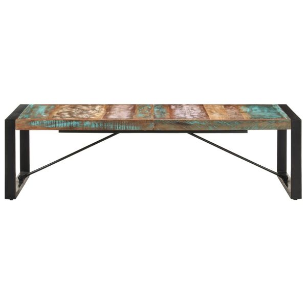 vidaXL Coffee Table 140x70x40 cm Solid Reclaimed Wood
