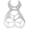 vidaXL Wine Rack Silver 23 x 14 x 28 cm Aluminium