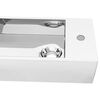 vidaXL Wash Basin with Overflow 49x25x15 cm Ceramic Silver