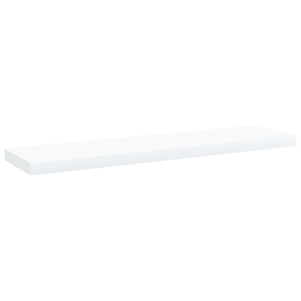 vidaXL Bookshelf Boards 4 pcs White 40x10x1.5 cm Engineered Wood