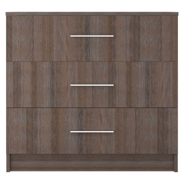 vidaXL Chest of Drawers Engineered Wood 71x35x68 cm Grey Sonoma Oak