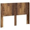vidaXL Headboard Old Wood Engineered Wood