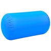 vidaXL Inflatable Gymnastic Roll with Pump 120x75 cm PVC Blue