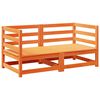 vidaXL Garden Sofa Set | Wax Brown | Solid Pine Wood | Medium | Modular