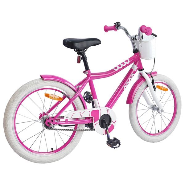 vidaXL Kids Bike 18'' for 5-7 Years Old Pink
