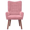 vidaXL Armchair Pink 63 x 67 x 94 cm Velvet