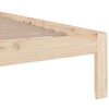 vidaXL Bed Frame without Mattress 135x190cm Double