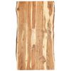 vidaXL Table Top Solid Acacia Wood 118x(50-60)x3.8 cm