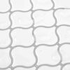 vidaXL Lanturn Tile 10 pcs White 27 x 27 cm Polyurethane and PET
