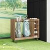 vidaXL Golf Cabinet with Wheel Plain Artisan Oak 120 x 45 x 98 cm