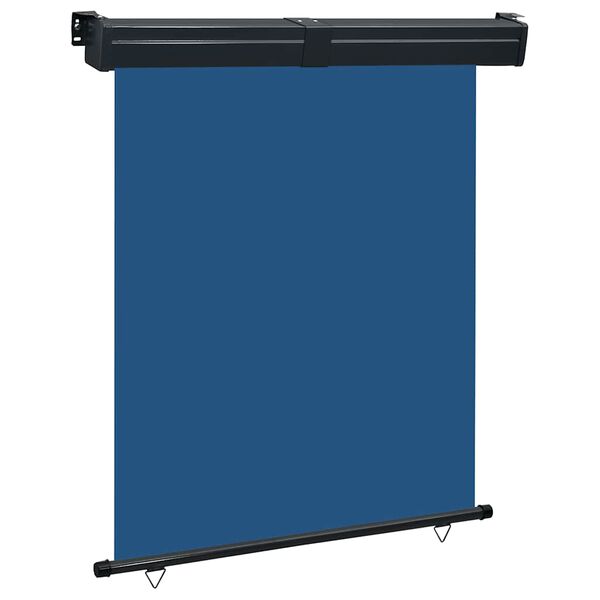 vidaXL Balcony Side Awning 145x250 cm Blue