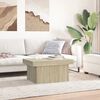 vidaXL Coffee Table Sonoma Oak 80x55x40 cm Engineered Wood