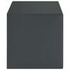 vidaXL Safe Box with Lock Dark grey 31 x 20 x 20 cm Steel
