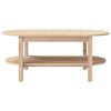 vidaXL Coffee Table 110x55x45 cm Solid Wood Pine