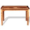 vidaXL Dining Table Solid Acacia Wood 120x60x76 cm