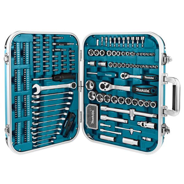 Makita 227 Piece Home Repair Tool Set Silver