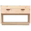 vidaXL TV Cabinet 90x40x60 cm Solid Wood Pine