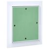 vidaXL Access Panel White 20 x 25 cm Aluminium and Plasterboard