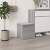 vidaXL Box Drawer Grey Sonoma 40.5x40x40 cm Engineered Wood