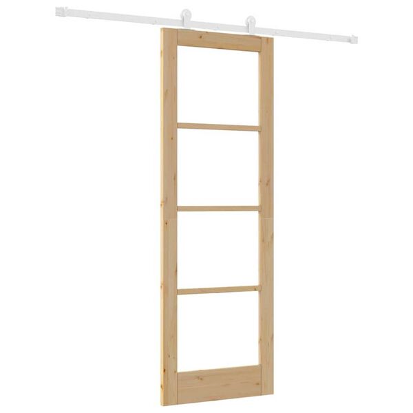 vidaXL Sliding Door ORKDAL Natural 73.5 x 211 cm