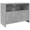 vidaXL Sink Cabinet Concrete Grey 78x37x59 cm Engineered Wood