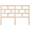 vidaXL Bed Headboard 126x4x100 cm Solid Wood Pine