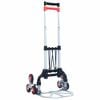 vidaXL Foldable Stair Transport Trolley 70 kg Aluminium Silver