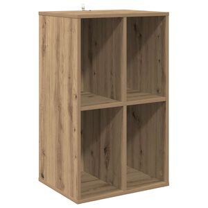 vidaXL Record Cabinet Artisan Oak 44.5 x 36.5 x 74.5 cm