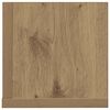 vidaXL Wall Shelves 2 pcs Artisan Oak 100x16.5x16.5 cm Engineered Wood