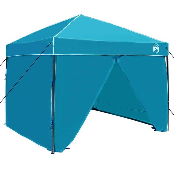 vidaXL Pop-up Canopy Tent Blue 250 x 250 cm Fabric