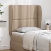 vidaXL Headboard Ear Brown 80 x 23 x 6 cm PVC