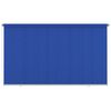 vidaXL Outdoor Roller Blind 405(W)x230(H) cm Blue HDPE