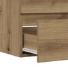 vidaXL Bathroom Cabinet Artisan Oak 60x38.5x45 cm Engineered Wood