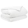 vidaXL Summer Duvet White 200 x 200 cm Bamboo