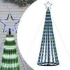 vidaXL LED Christmas Tree 275 LEDs Blue 180 cm