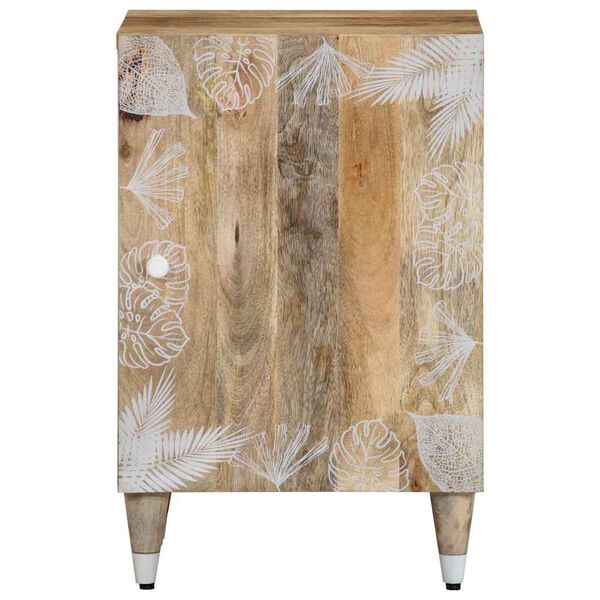 vidaXL Bathroom Cabinet 38x33.5x58 cm Solid Wood Mango